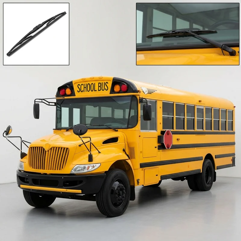 Driver Side Wiper Blade for IC Corporation FE School Bus (2003 - 2010) - 1